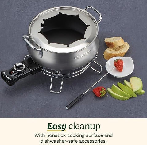 Electric Fondue Set – 3-Quart