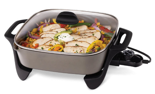 12-Inch Electric Skillet