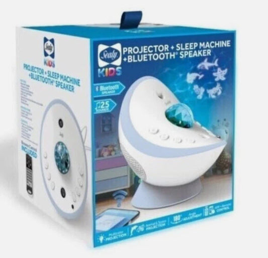 Sleep Machine with Projector, Sounds, and Bluetooth